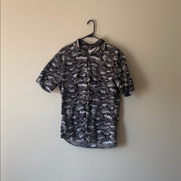 American Eagle Wave Button Down - Picture 1 of 3